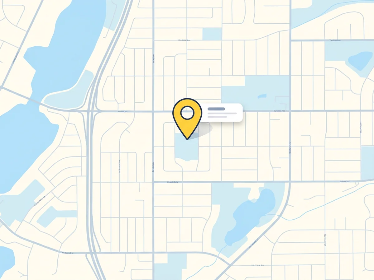 Map showing Toothy Kids at 4820 Bluebonnet Loop in the Mueller area of Austin, Texas